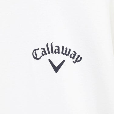キャロウェイ Callaway　メンズ 天竺 バックプリント 半袖 モックネックシャツ C25134122　2025年モデル 詳細13