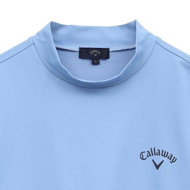 キャロウェイ Callaway　メンズ 天竺 バックプリント 半袖 モックネックシャツ C25134122　2025年モデル 詳細17