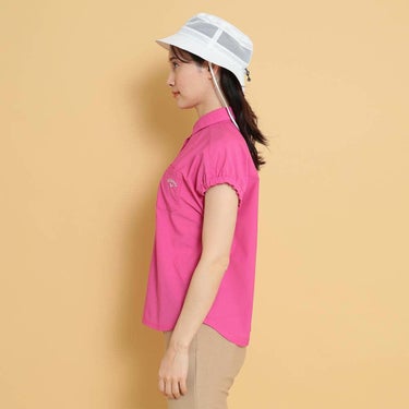 キャロウェイ Callaway　レディース かざあなメッシュ フレンチスリーブ 半袖 ポロシャツ C25134209　2025年モデル 詳細4