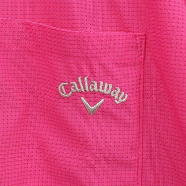 キャロウェイ Callaway　レディース かざあなメッシュ フレンチスリーブ 半袖 ポロシャツ C25134209　2025年モデル 詳細8
