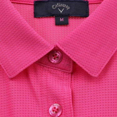 キャロウェイ Callaway　レディース かざあなメッシュ フレンチスリーブ 半袖 ポロシャツ C25134209　2025年モデル 詳細9