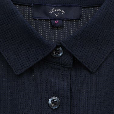 キャロウェイ Callaway　レディース かざあなメッシュ フレンチスリーブ 半袖 ポロシャツ C25134209　2025年モデル 詳細17