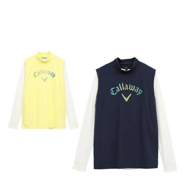 キャロウェイ Callaway　レディース ノースリーブ モックネックシャツ & 長袖 インナーシャツ C25134217　2025年モデル
