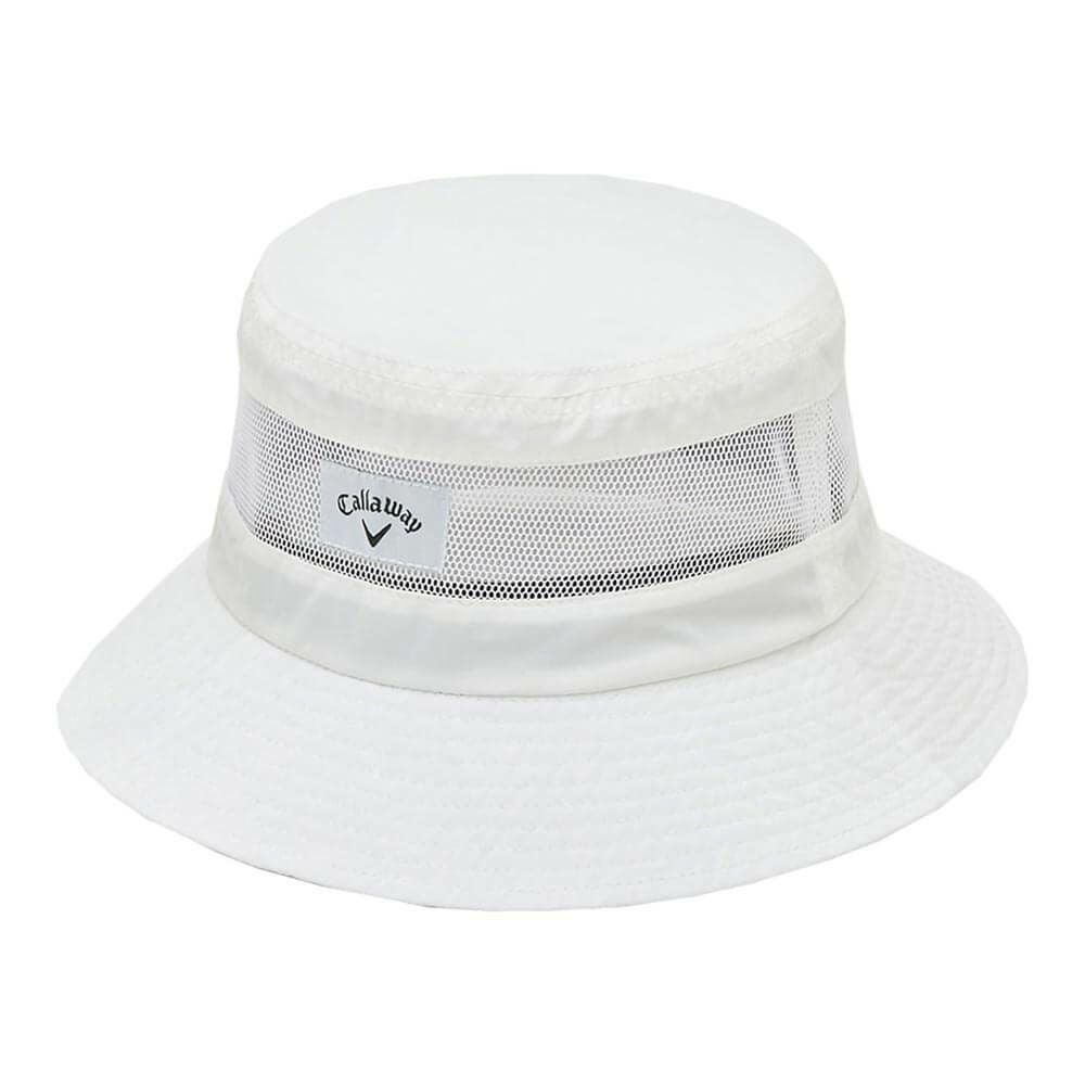 キャロウェイ Callaway　レディース メッシュ ハット C25191215 1030 ホワイト　2025年モデル ホワイト