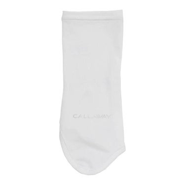 キャロウェイ Callaway　レディース ロゴプリント クールコア UV 手甲 右手用 C25198205 1030 ホワイト　2025年モデル ホワイト