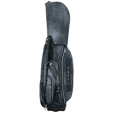 トミー ヒルフィガー ゴルフ　カートキャディバッグ シグネチャーワッペン THMG5SC1 30 ネイビー　2025年モデル ネイビー 詳細2