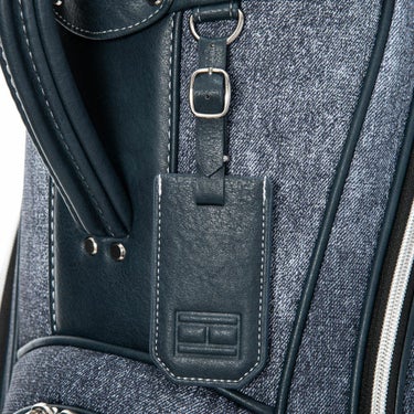 トミー ヒルフィガー ゴルフ　カートキャディバッグ シグネチャーワッペン THMG5SC1 30 ネイビー　2025年モデル ネイビー 詳細8