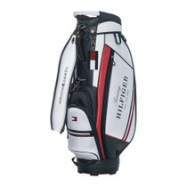 トミー ヒルフィガー ゴルフ　エッセンシャル カートキャディバッグ THMG5SC5 00 ホワイト　2025年モデル