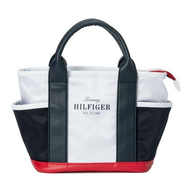 トミー ヒルフィガー ゴルフ　エッセンシャル ラウンドバッグ THMG5ST7 00 ホワイト　2025年モデル ホワイト