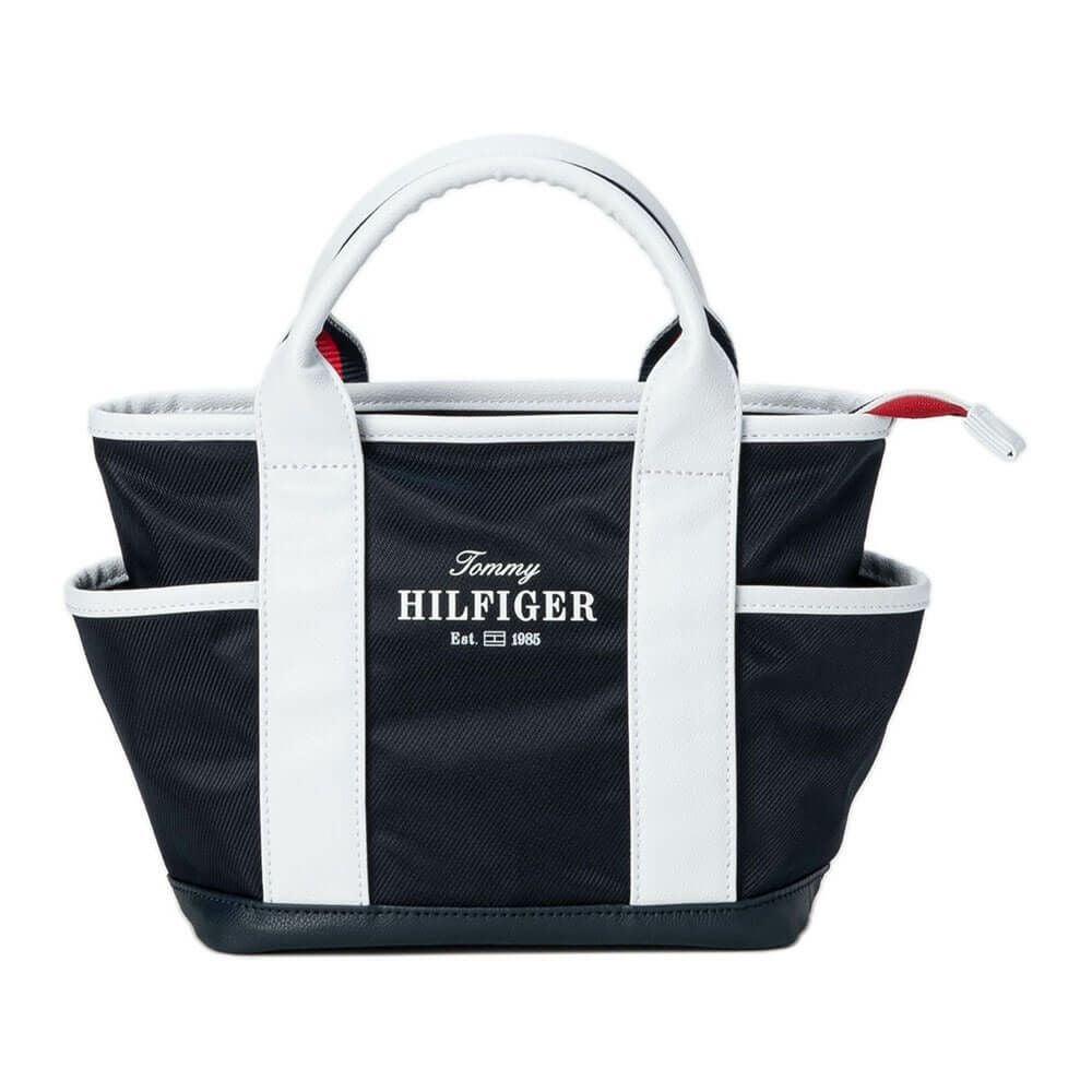 トミー ヒルフィガー ゴルフ　エッセンシャル ラウンドバッグ THMG5ST7 30 ネイビー　2025年モデル ネイビー