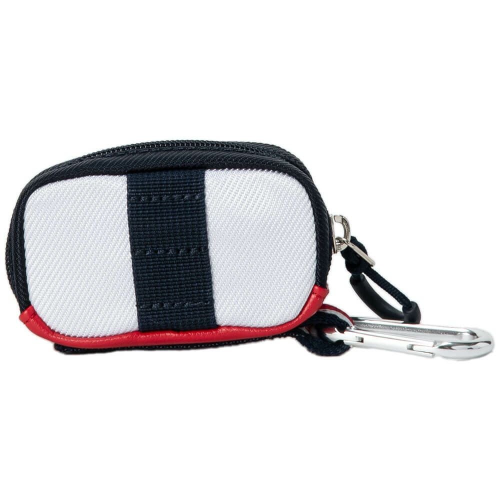 トミー ヒルフィガー ゴルフ　エッセンシャル ボールポーチ THMG5SE8 00 ホワイト　2025年モデル ホワイト 詳細2