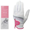 キャロウェイ　STYLE WMS スタイル レディース ゴルフグローブ 25 JM ホワイト/ピンク　2025年モデル