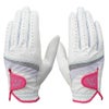 キャロウェイ　STYLE DUAL WMS スタイル デュアル 両手用 レディース ゴルフグローブ 25 JM ホワイト/ピンク　2025年モデル
