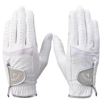 キャロウェイ HYPER GRIP DUAL WMS ハイパーグリップ デュアル 両手用 レディース ゴルフグローブ 25 JM ホワイト 2025年モデル