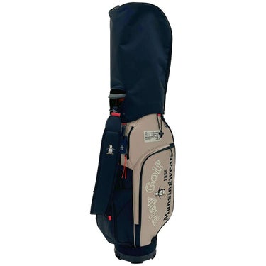 マンシングウェア Munsingwear　メンズ バイカラーリング キャディバッグ MG5SCB04M BG ベージュ　2025年モデル ベージュ 詳細2