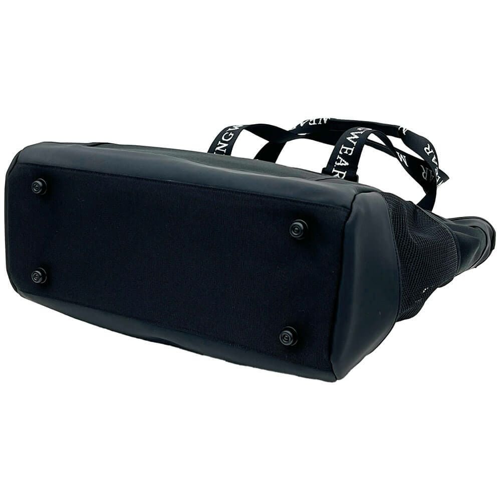 マンシングウェア Munsingwear　メンズ ファブリック トートバッグ MG5STT01M BK ブラック　2025年モデル ブラック 詳細3