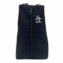 マンシングウェア Munsingwear　メンズ ファブリック シューズケース MG5SBZ21M BK ブラック