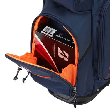ブリヂストン　軽量 メンズ スタンドモデル キャディバッグ CB2525 NA ネイビー　2025年モデル 詳細4