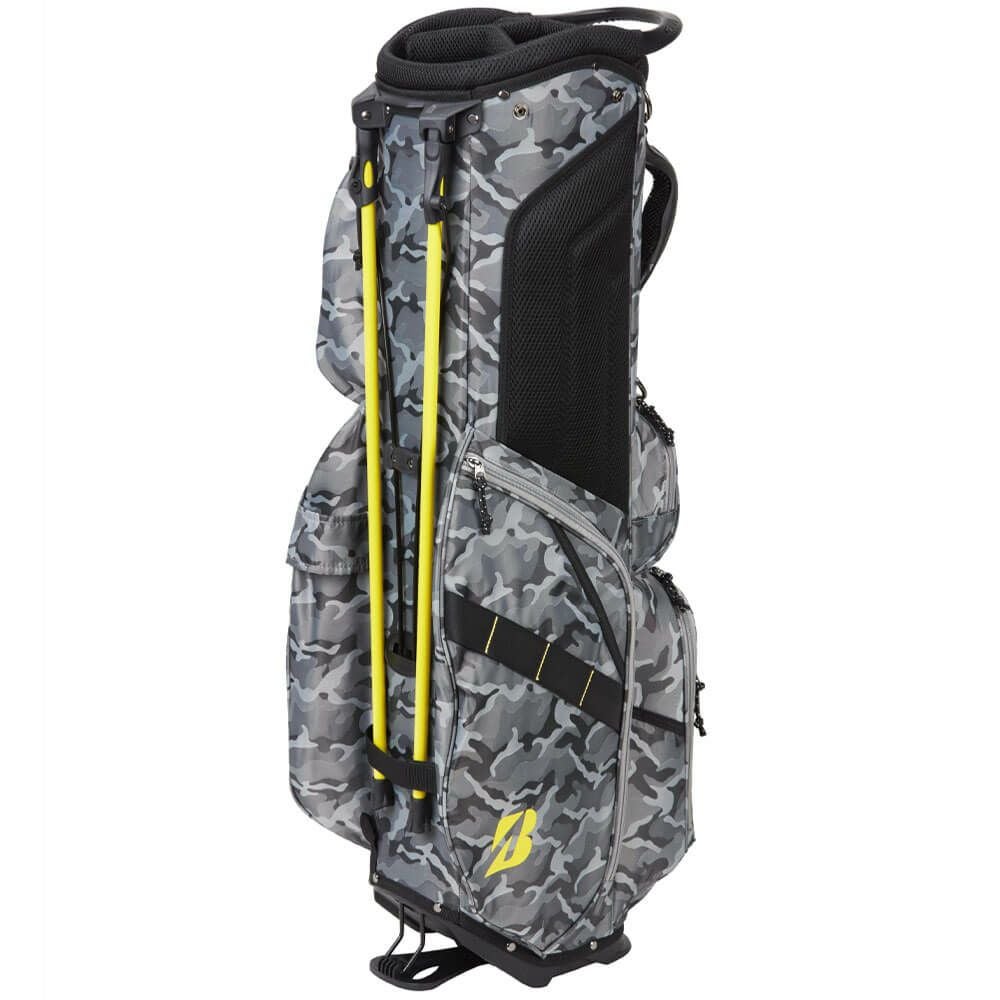 ブリヂストン　軽量 メンズ スタンドモデル キャディバッグ CB2525 GC グレーカモフラージュ　2025年モデル 詳細2