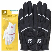 ブリヂストン ULTRA GRIP LADY ウルトラグリップ レディ 両手用 ゴルフグローブ GL25L2 BK ブラック 2025年モデル