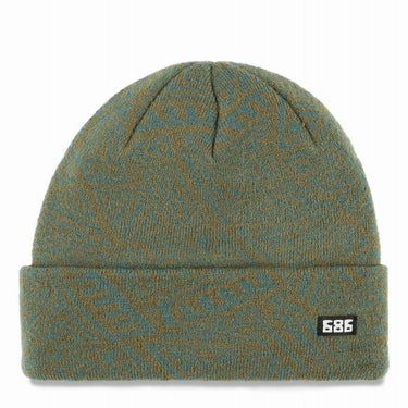 シックスエイトシックス 686　スクロウルビーニー スキー スノーボード SCRAWL BEANIE M4WNBNE168 2024-2025 SAGE