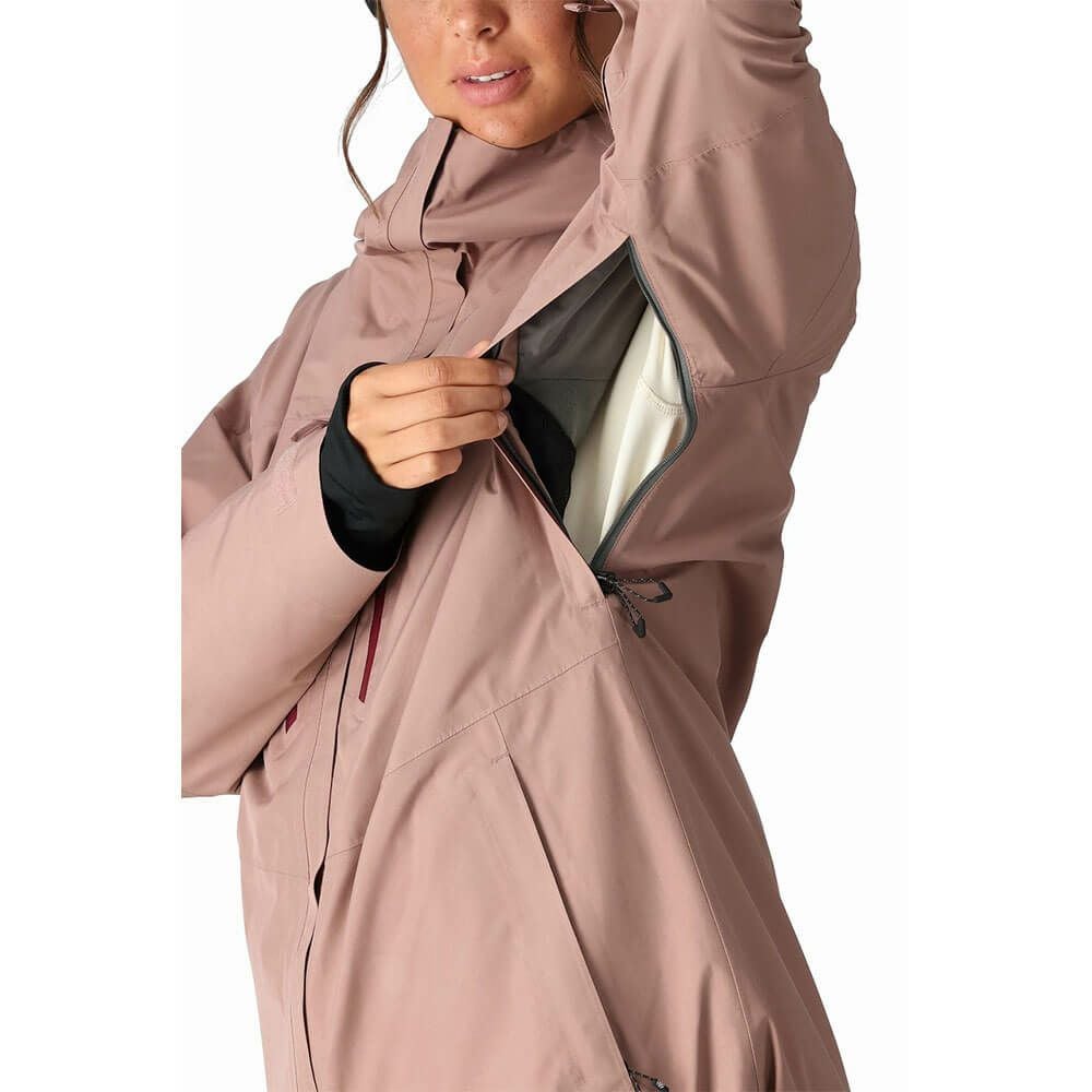 シックスエイトシックス 686　スキー スノーボードウェア ゴアテックス スカイラインシェルジャケット WMN GORE-TEX SKYLINE SHELL JACKET M2W301-2425 2024-2025 詳細7