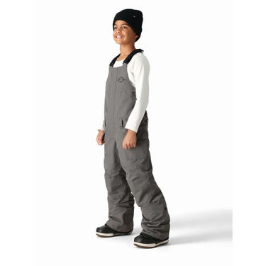 シックスエイトシックス 686　ジュニア スキー スノーボードウェア フロンティア インシュレーテッドビブパンツ FRONTIER INSULATED BIB M2W602-RGY 2024-2025 RHINO GREY