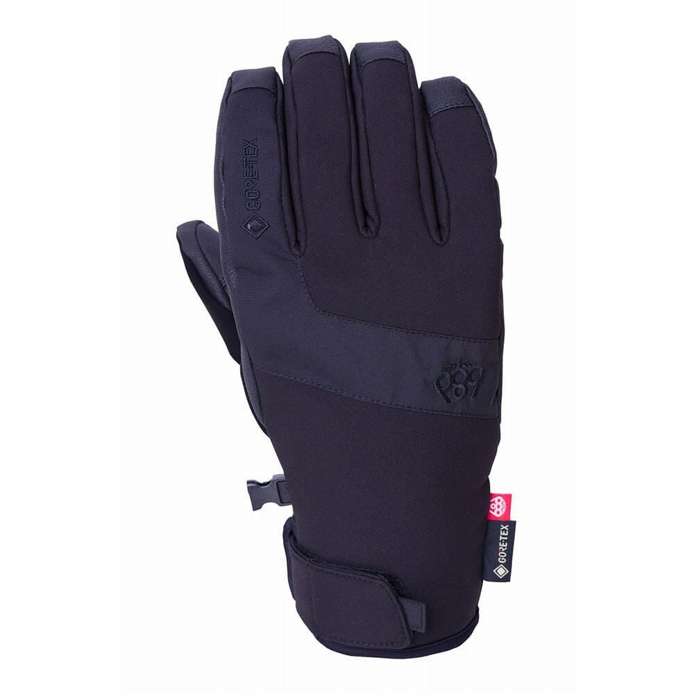 シックスエイトシックス 686　スキーグローブ ゴアテックス リニア アンダーカフ BLACK GORE-TEX LINEAR UNDER CUFF GLOVE M2WGLV105 2024-2025