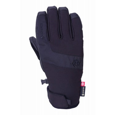 シックスエイトシックス 686　スキーグローブ ゴアテックス リニア アンダーカフ BLACK GORE-TEX LINEAR UNDER CUFF GLOVE M2WGLV105 2024-2025