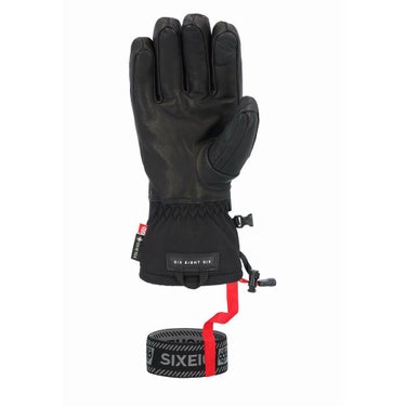 シックスエイトシックス 686　スキーグローブ ゴアテックス レザーライナー BLACK GORE-TEX LEATHER LINEAR GLOVE M4WNGLV140 2024-2025 詳細2