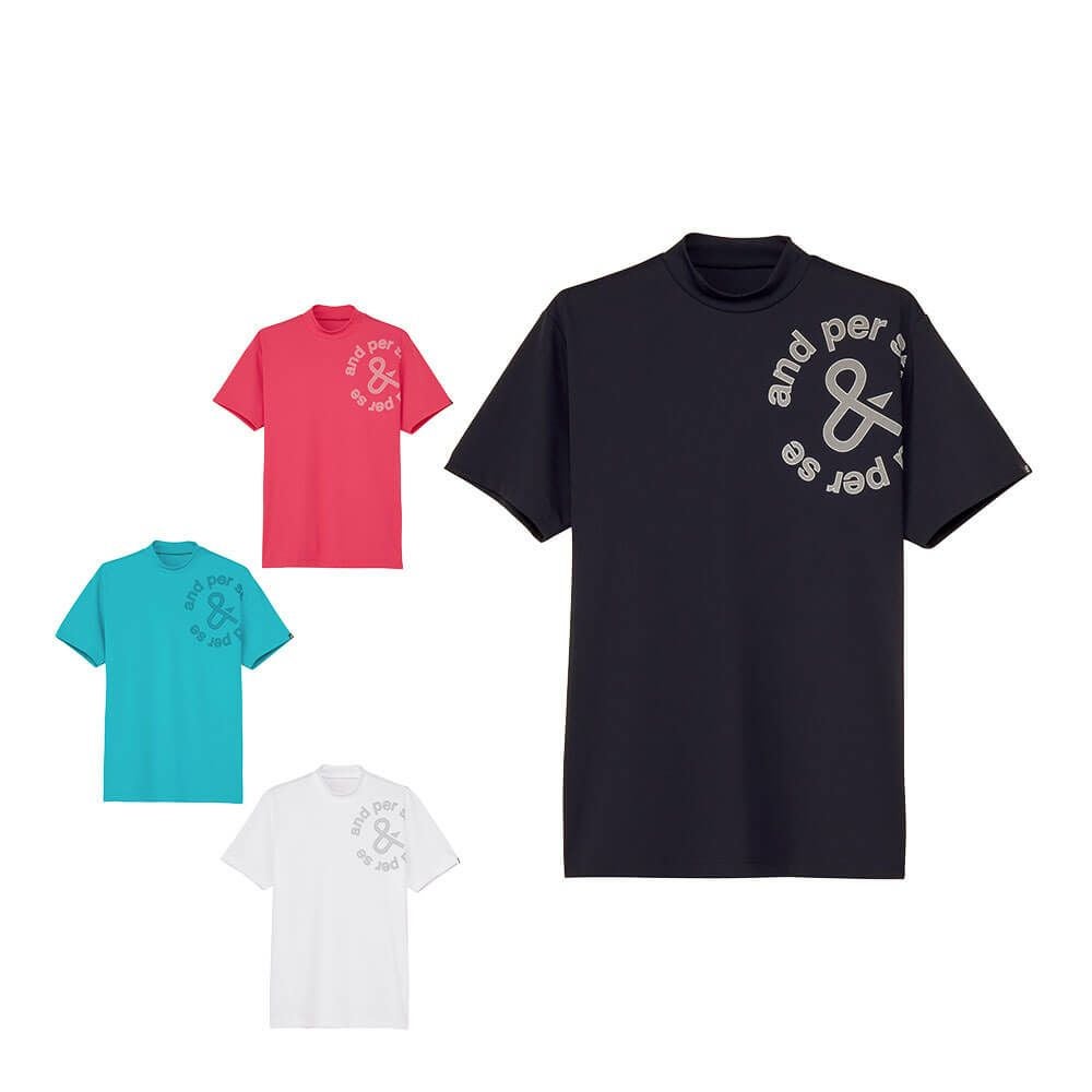 アンパスィ（and per se） 半袖 ハイネックシャツ メンズ 通販｜【公式