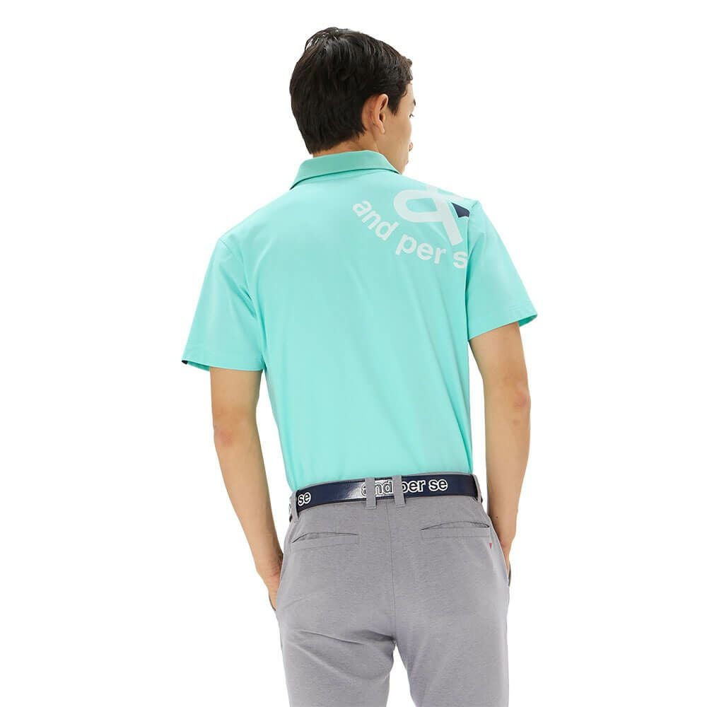 アンパスィ and per se　メンズ スイングドライ 半袖 ポロシャツ AMS9705V1　2025年モデル 詳細6