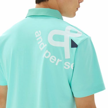 アンパスィ and per se　メンズ スイングドライ 半袖 ポロシャツ AMS9705V1　2025年モデル 詳細9