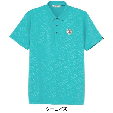 アンパスィ and per se　メンズ スイングドライエンボスワッフル ボタンダウン 半袖 ポロシャツ AMS9645X5　2025年モデル 詳細4