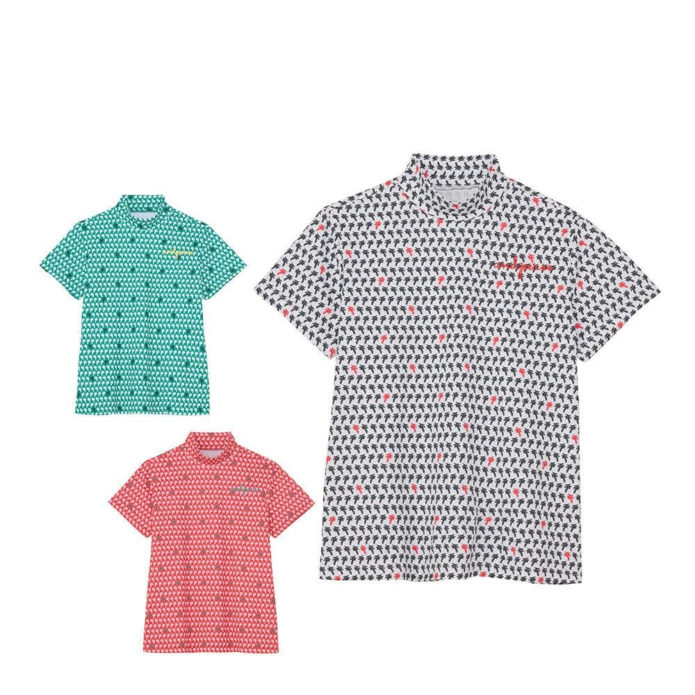 アンパスィ（and per se） 半袖 ハイネックシャツ レディース 通販