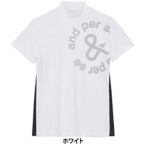 アンパスィ and per se　レディース ソルケア 半袖 モックネックシャツ AFS9565V9　2025年モデル