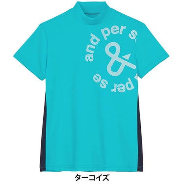 アンパスィ and per se　レディース ソルケア 半袖 モックネックシャツ AFS9565V9　2025年モデル 詳細10