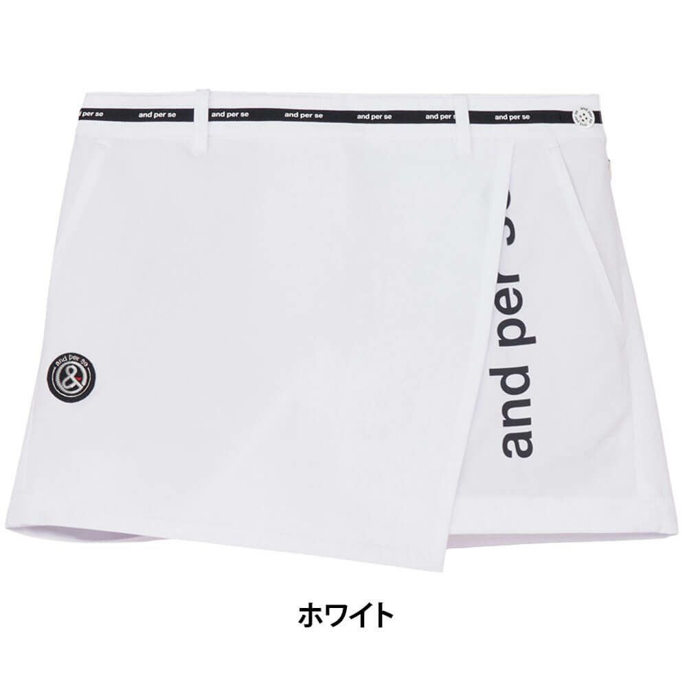 アンパスィ and per se　レディース スイングドライラップ ショートパンツ AFS5625E4　2025年モデル 詳細2