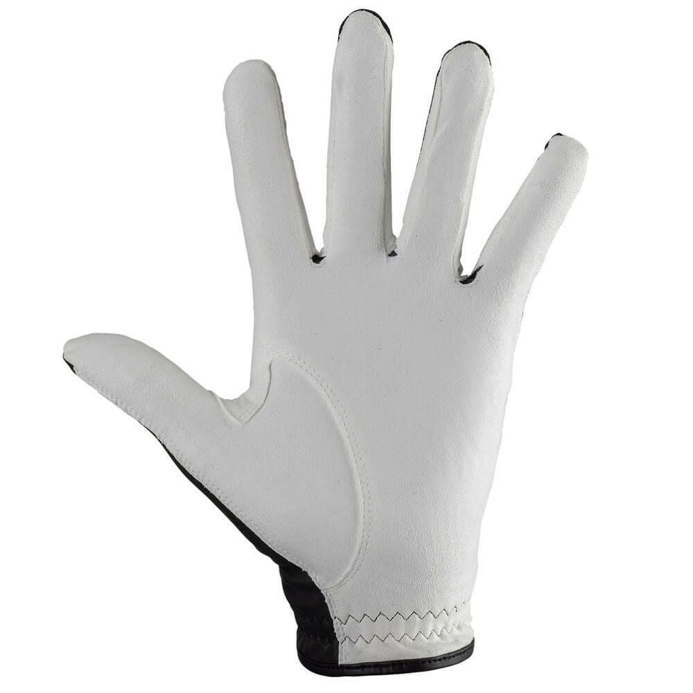 キャスコ　メンズ NANO STUD ナノスタッド ゴルフグローブ SF-2518 BK/WH ブラック/ホワイト　2025年モデル　詳細1