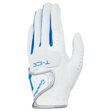 テーラーメイド　T-ICE Tアイス 3.0 メンズ ゴルフグローブ UN804 M13736 ホワイト/ブルー　2025年モデル 詳細1