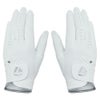 テーラーメイド　PLAYER'S LADY PAIR プレイヤーズ レディ ペア 両手用 レディース ゴルフグローブ UN806 M13741 ホワイト/シルバー　2025年モデル 詳細1