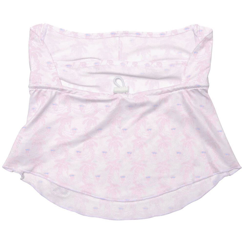 アンパスィ and per se　レディース フェイスカバー AFS8905 14 ホワイト×レッド　2025年モデル 詳細2