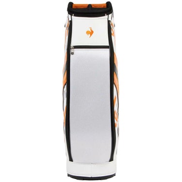 ルコック Le coq sportif　メンズ グラフィックデザイン 軽量 キャディバッグ LG5SCB04M WO ホワイト×オレンジ　2025年モデル 詳細4