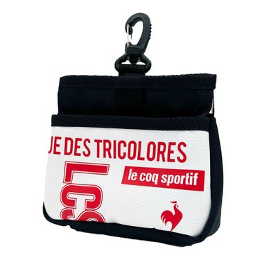 ルコック Le coq sportif　メンズ アクセサリホルダー LG5SBZ11M WR ホワイト×レッド　2025年モデル