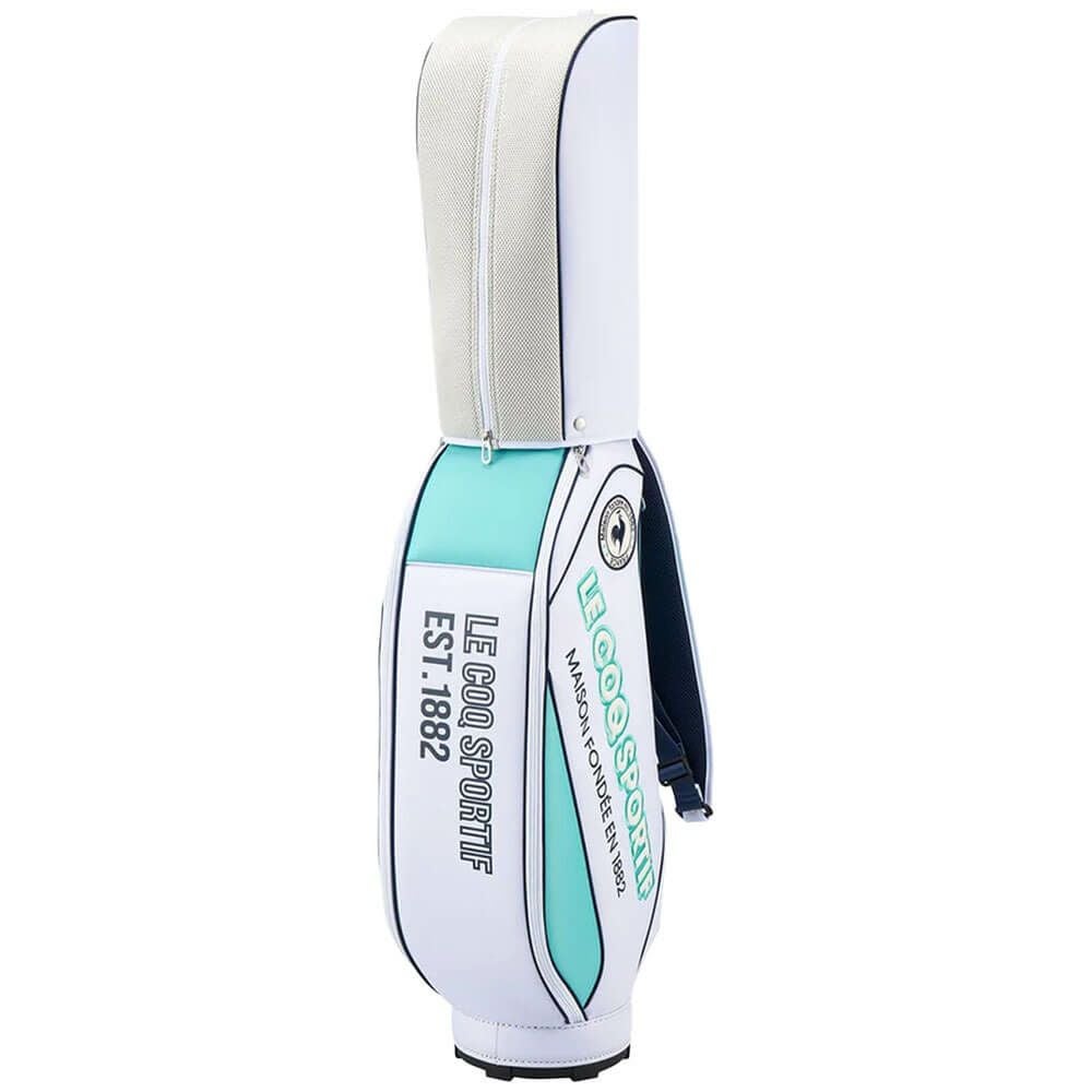 ルコック Le coq sportif　レディース スポーティデザイン キャディバッグ LG5SCB01L WH ホワイト　2025年モデル 詳細3