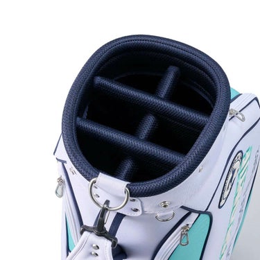 ルコック Le coq sportif　レディース スポーティデザイン キャディバッグ LG5SCB01L WH ホワイト　2025年モデル 詳細4