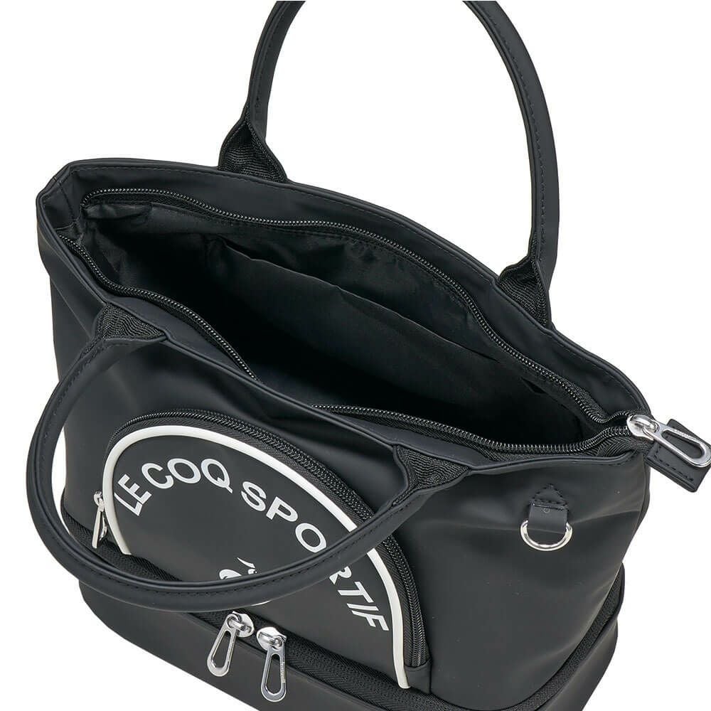 ルコック Le coq sportif　レディース 保冷機能付き 二層式 カートポーチ LG5STT40L BK ブラック　2025年モデル 詳細3