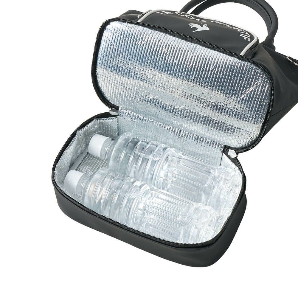 ルコック Le coq sportif　レディース 保冷機能付き 二層式 カートポーチ LG5STT40L BK ブラック　2025年モデル 詳細4