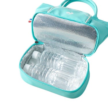 ルコック Le coq sportif　レディース 保冷機能付き 二層式 カートポーチ LG5STT40L EM エメラルド　2025年モデル 詳細4