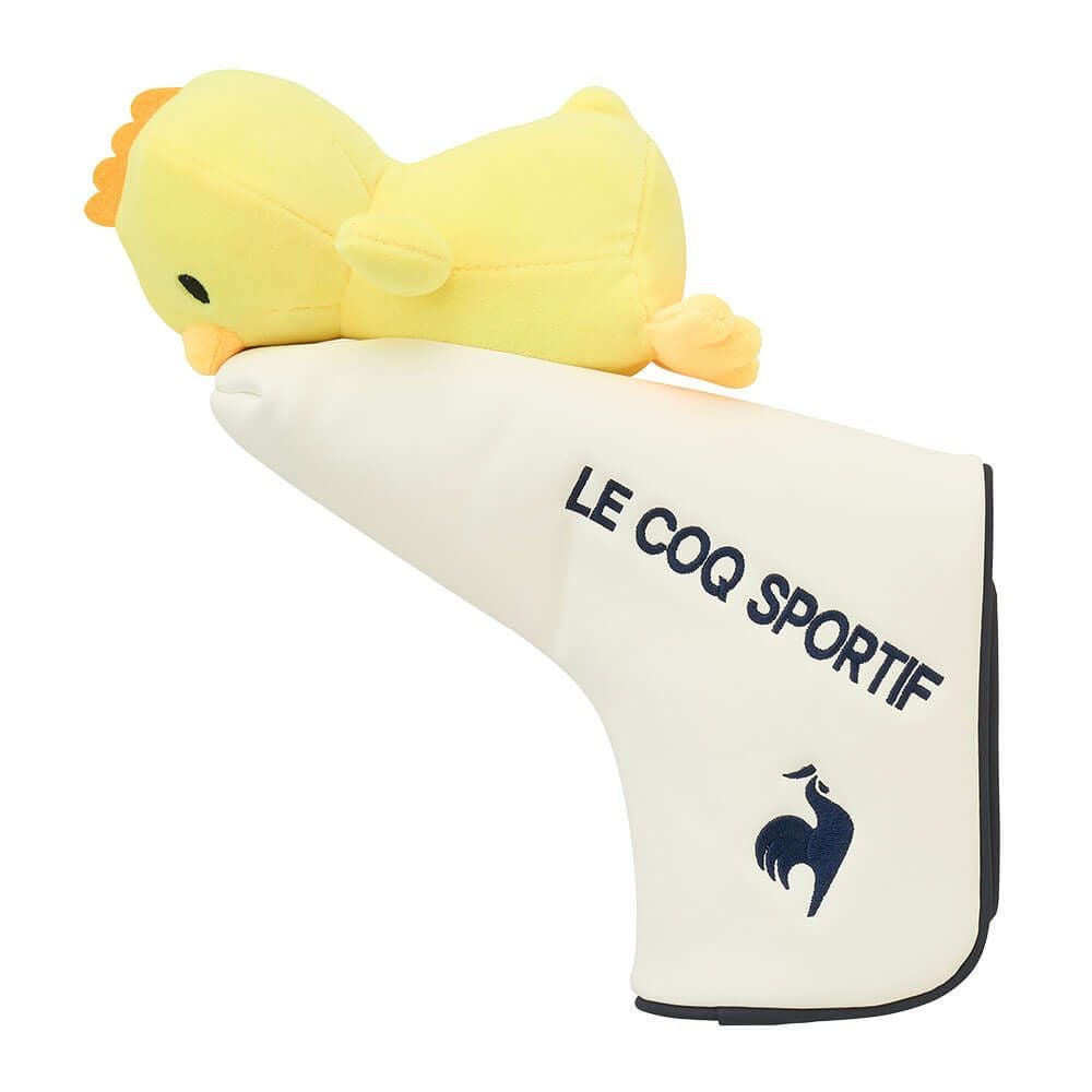 ルコック Le coq sportif　レディース ヒヨコ ピン型・マレット型用 パターカバー LG5SHC50L WH ホワイト　2025年モデル